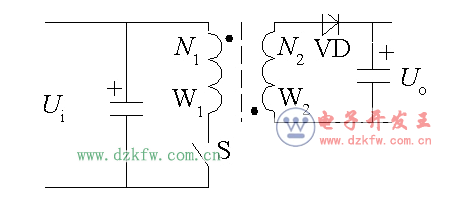 開關(guān)電源反激電路圖