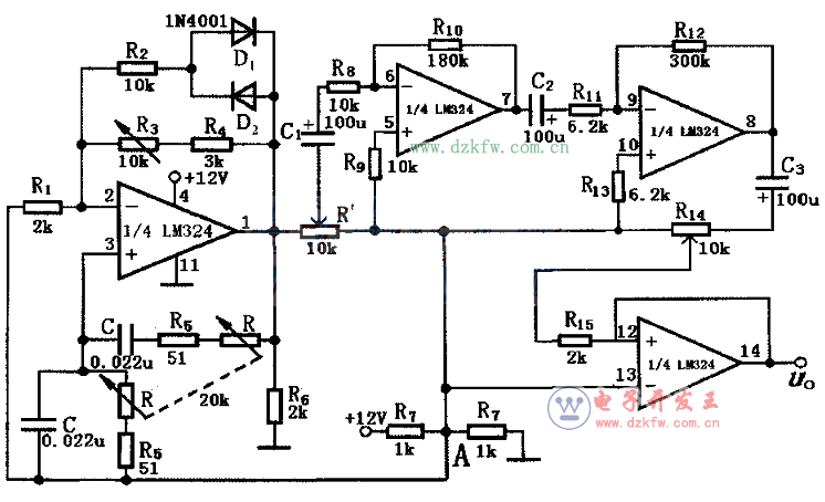 RC正弦波振蕩器的實用制作方法Sine-wave oscillator