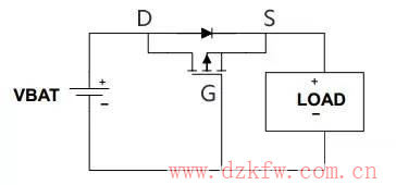 用MOS管防止電源反接的原理