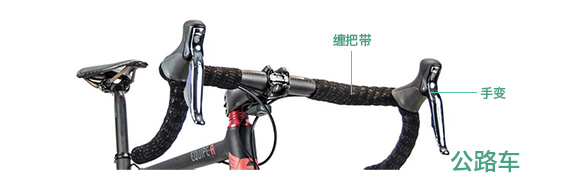 公路車車把各零部件稱呼