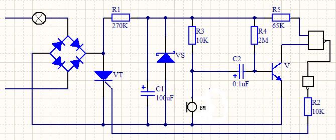 聲控電子開關電路