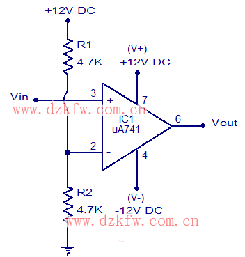 簡單電壓比較器電路圖大全(LM358/LM324/有源帶通濾波器)