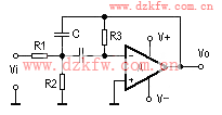 簡單電壓比較器電路圖大全(LM358/LM324/有源帶通濾波器)