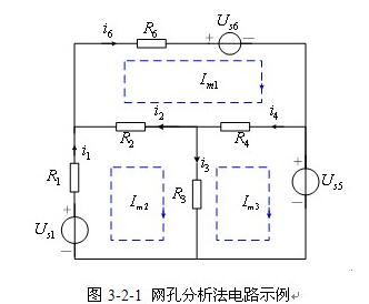 網孔分析法簡單步驟及簡單例題